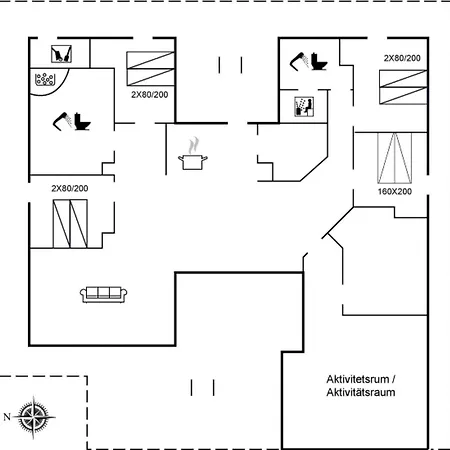 Дом отдыха Holiday Amarie - 400m From The Sea In Western Jutland By Interhome *